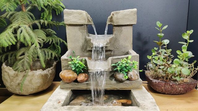 Декоративные водопады и фонтаны 1